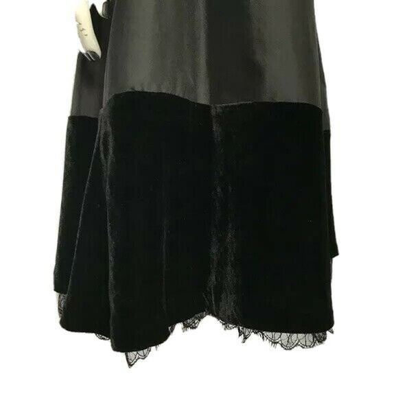 BCBGMAXAZRIA Silk Dress Halter Black Size 0 - Picture 6 of 8